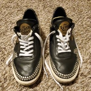 Golden goose studded sneakers